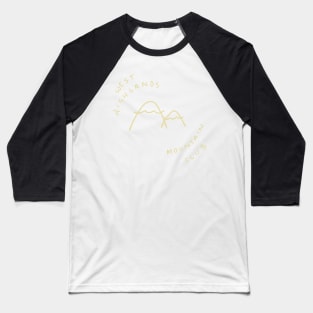 Mountain club logo Baseball T-Shirt